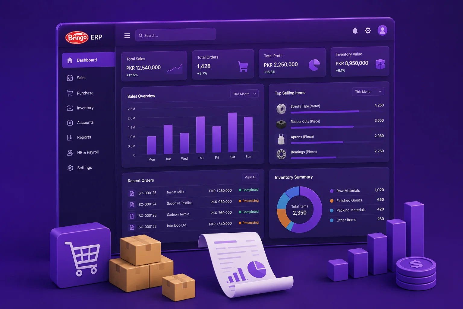ERP Dashboard